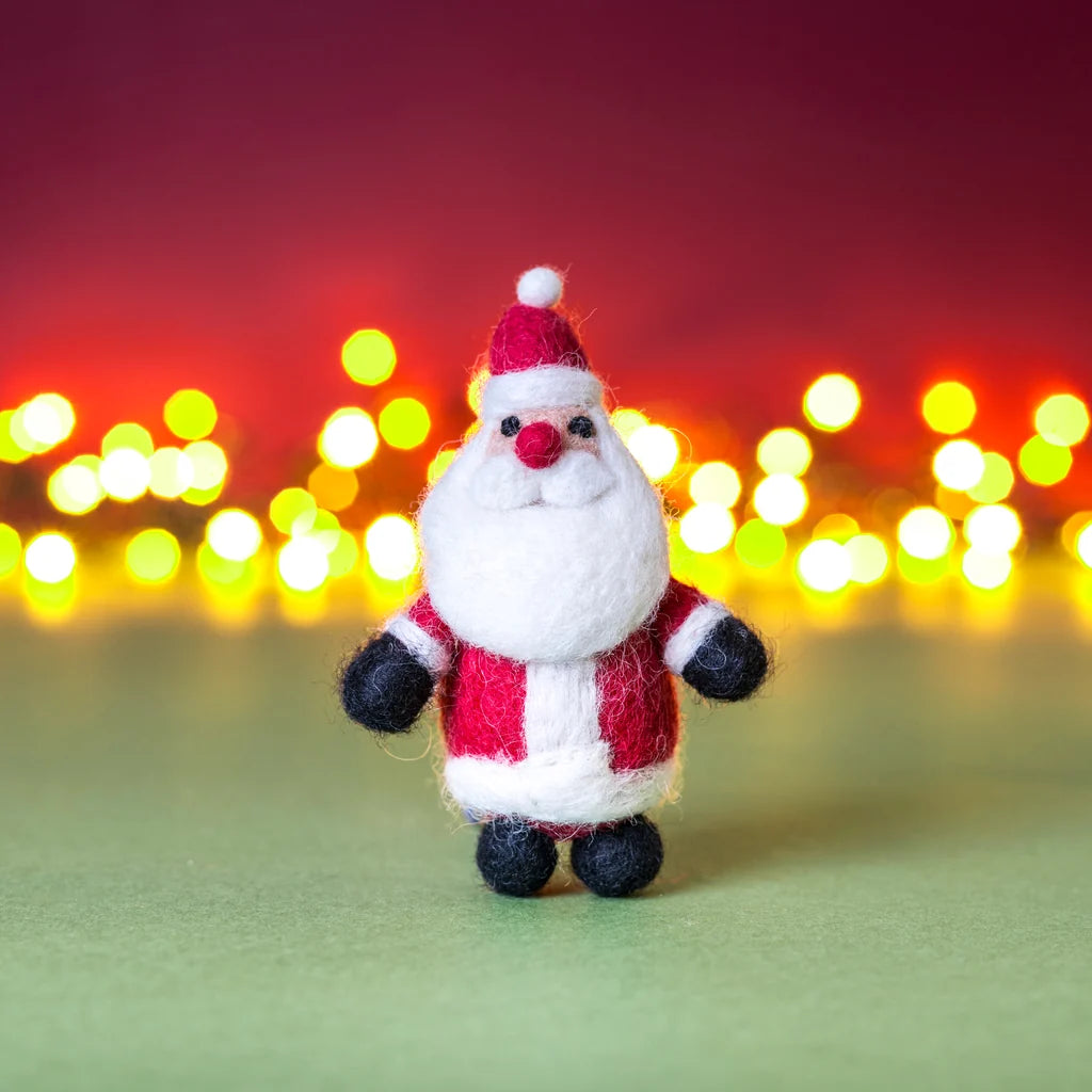 Felt Decoration - Mini Father Christmas