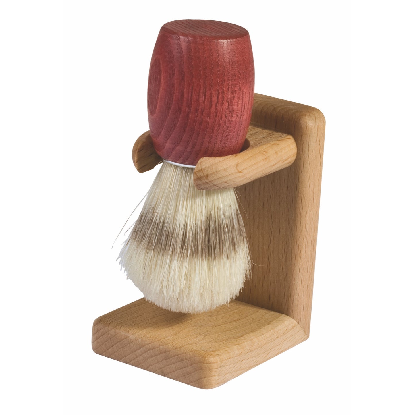 Beechwood Shaving Brush Stand