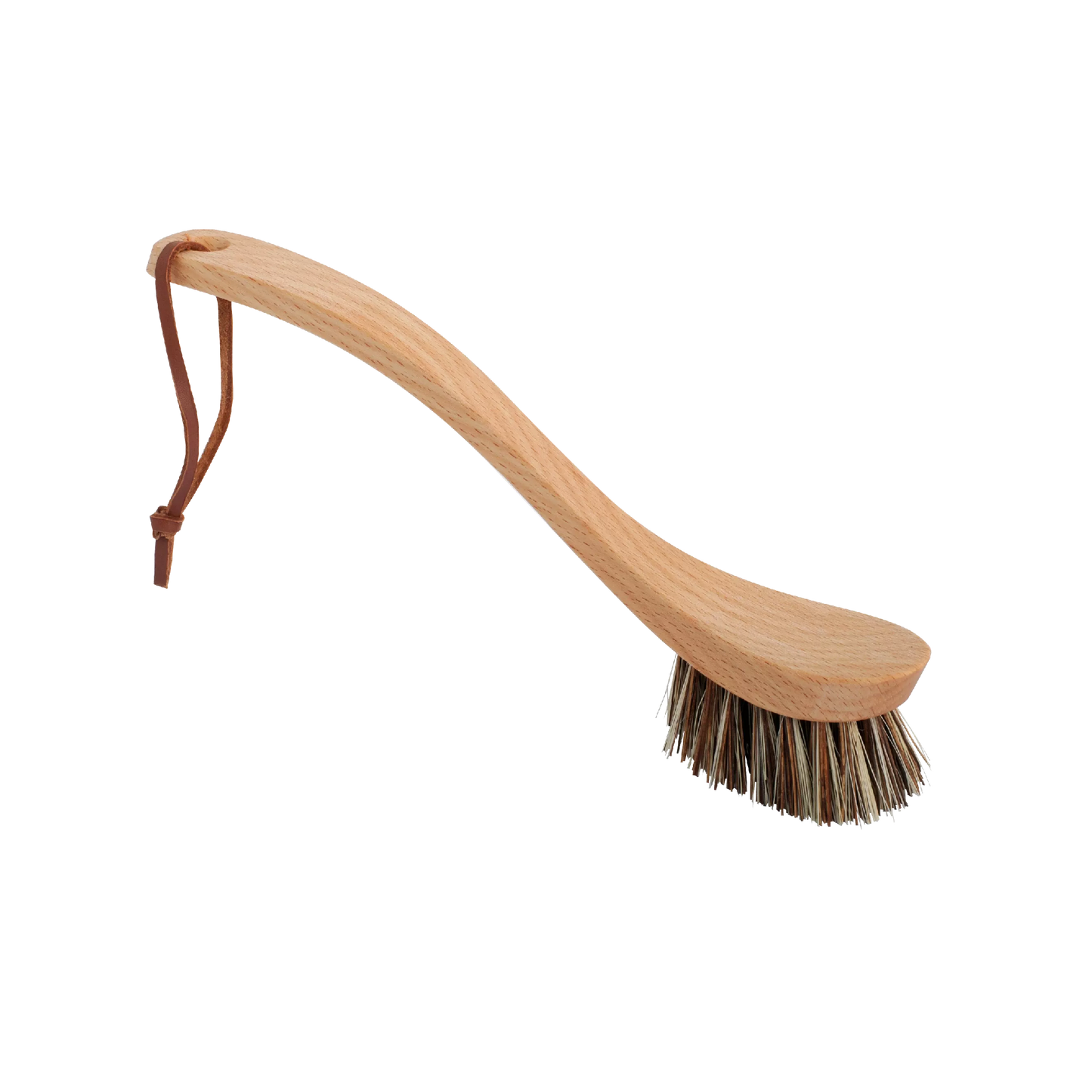 Dish Brush with Curved Handle - Union Fibre