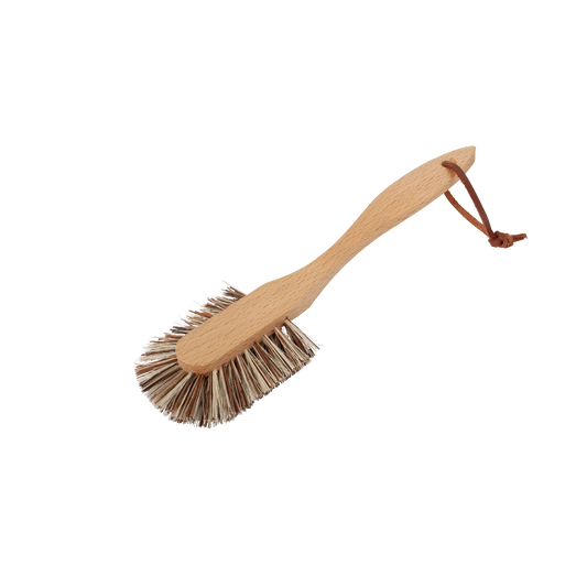 Dish Brush with Curved Handle - Splayed Union Fibre