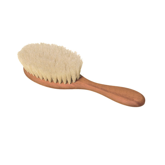 Baby's Hairbrush with Pearwood Handle