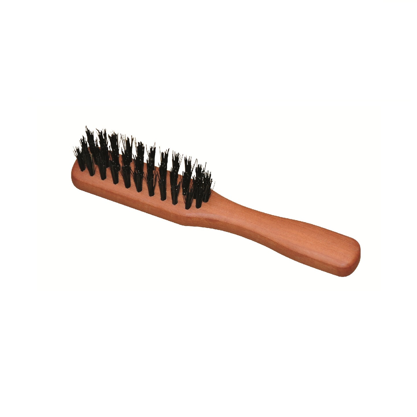 Beard Brush in Pearwood with Handle