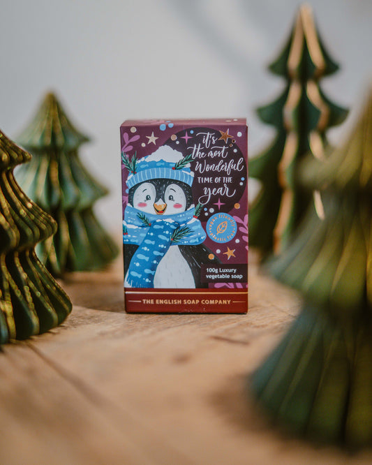 Penguin mini soap