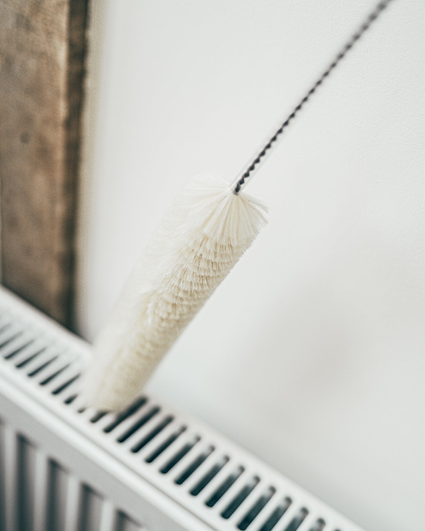 Radiator Brush with Light Goat Hair - 100cm