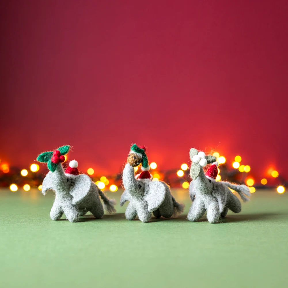 Felt Decoration - Mini Elephant