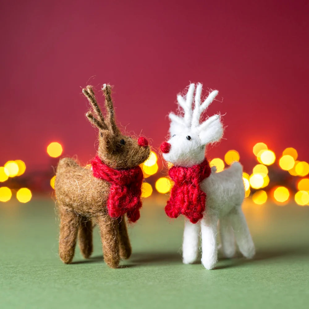 Felt Decoration - Mini Reindeer