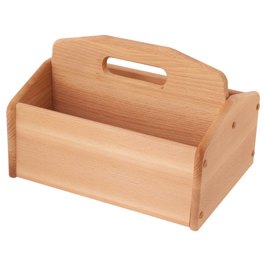 Shoe Cleaning Box Without Lid Beechwood